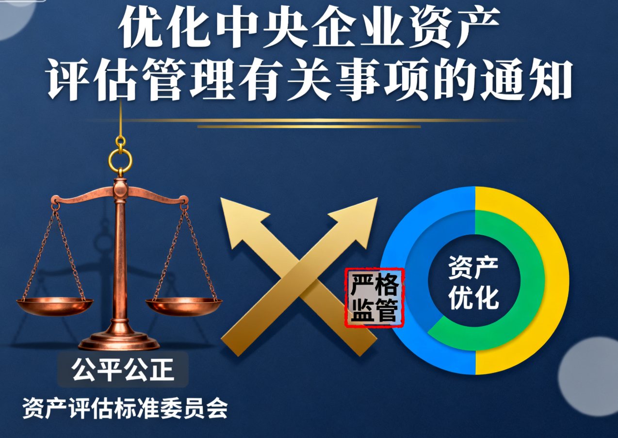 国务院国资委印发《关于优化中央企业资产评估管理有关事项的通知》