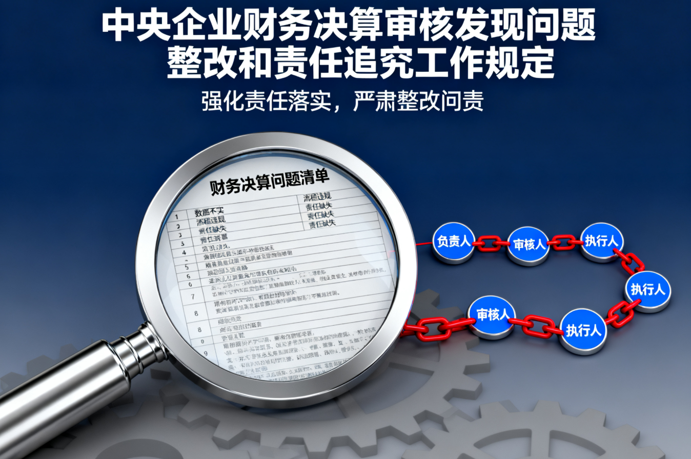 国务院国资委监督追责局、财管运行局负责人就《中央企业财务决算审核发现问题整改和责任追究工作规定》答记者问