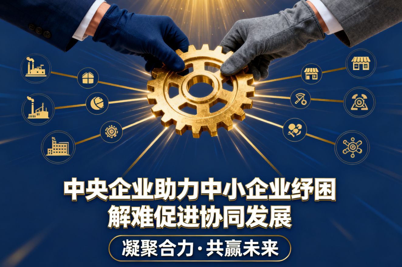 《关于中央企业助力中小企业纾困解难促进协同发展有关事项的通知》的有关说明
