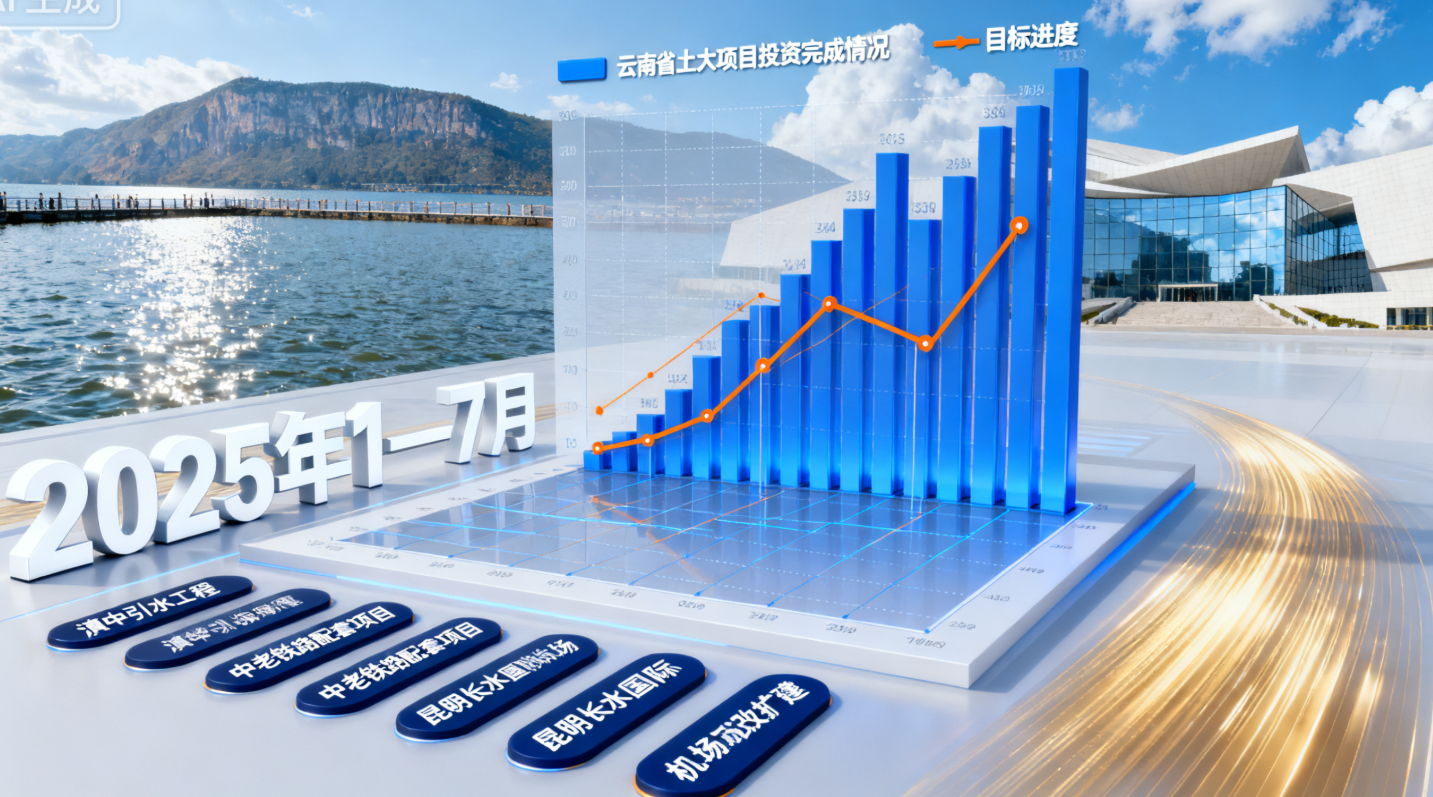 投资完成率稳步提升 云南省级重大项目建设蹄疾步稳